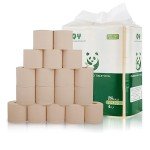 Eco-Friendly Bamboo Toilet Paper - 18 Rolls