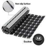 Eco-Friendly Non-Slip Shower Mat with Suction Cups