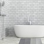 Eco-Friendly Non-Slip Shower Mat with Suction Cups