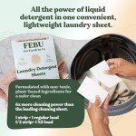 FEBU Eco Laundry Detergent Sheets - Fresh Linen
