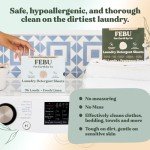 FEBU Eco Laundry Detergent Sheets - Fresh Linen