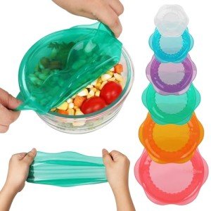 Reusable Eco-Friendly Silicone Stretch Food Lids