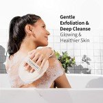 Eco-Friendly Loofah Sponge Set with Travel Pouch