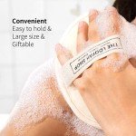 Eco-Friendly Loofah Sponge Set with Travel Pouch