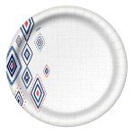 Dixie Eco-Friendly 10-Inch Paper Plates, 204 Count