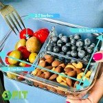 Eco-Friendly Glass Meal Prep Containers Set - 4 Pack