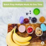 WeeSprout Reusable Glass Baby Food Storage Jars