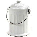 Eco-Friendly 1 Gallon Ceramic Compost Keeper