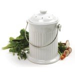 Eco-Friendly 1 Gallon Ceramic Compost Keeper