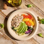 Eco-Friendly Compostable Plates - 100 Pack