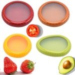 Set of 4 Reusable Eco-Friendly Food Savers