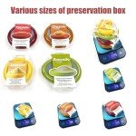 Set of 4 Reusable Eco-Friendly Food Savers