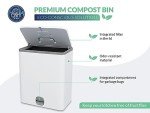Eco-Friendly Compost Bin for Kitchen Cabinets