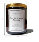 Eco-Friendly All-Natural Aromatherapy Essential Oil Candle