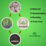 100 Count Compostable Dessert Plates - Eco-Friendly Design