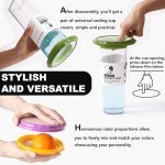 Set of 4 Eco-Friendly Avocado & Tomato Savers