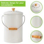 Eco-Friendly 1.7 Gallon Indoor Compost Bin