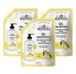 J.R. Watkins Natural Lemon Hand Soap Refill 3 Pack