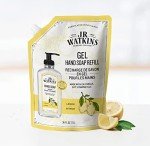 J.R. Watkins Natural Lemon Hand Soap Refill 3 Pack