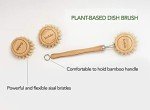 Natural Bamboo Dish & Bottle Brush Set
