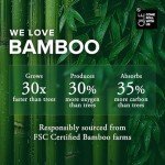 Eco-Friendly Bamboo Toilet Paper - 4 Pack
