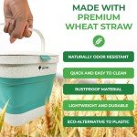 Eco-Friendly Collapsible Compost Bin with Lid