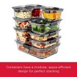 Eco-Friendly Glass Storage Containers with Lids – 3.2 Cups
