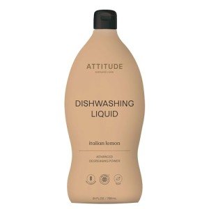 Eco-Friendly Italian Lemon Dishwashing Liquid, 24 Fl Oz
