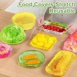 Reusable Elastic Food Storage Covers - 3 Sizes