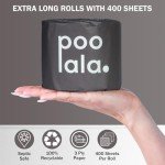 Organic Bamboo Toilet Paper - 6 Rolls, Unscented