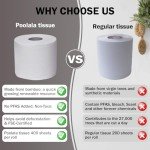 Organic Bamboo Toilet Paper - 6 Rolls, Unscented