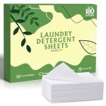 Eco-Friendly Laundry Detergent Sheets - 90 Loads