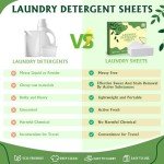 Eco-Friendly Laundry Detergent Sheets - 90 Loads