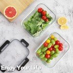24-Piece Eco-Friendly Glass Food Storage Set