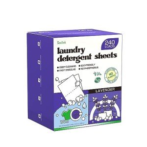Lavender Laundry Detergent Sheets - Eco Friendly 240 Loads
