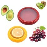 Eco-Friendly Silicone Fruit and Vegetable Keepers - 2 Pack