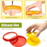 Eco-Friendly Silicone Fruit and Vegetable Keepers - 2 Pack