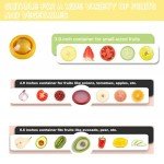 Eco-Friendly Silicone Fruit and Vegetable Keepers - 2 Pack