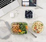 JoyJolt Eco-Friendly 24pc Glass Storage Set