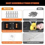 Dual Chamber Compost Tumbler with Easy Assembly