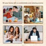 Eco-Friendly Scented Candle Set – 4 Pack