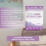 Eco-Friendly Lavender Laundry Detergent Sheets (60 Loads)