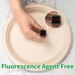 RACETOP 10-Inch Compostable Paper Plates - 150 Pack