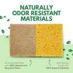 Eco-Friendly Biodegradable Kitchen Sponges - 18 Pack