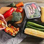 Eco-Friendly Meal Prep Containers - 30 Pack Set