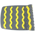 SAFELAND Patented Non-Slip Bath, Shower, Tub Mat, TPR Material, Eco-Friendly, Non-PVC, Color Combo, Machine Washable, Durable, with Powerful Gripping Suction Cups, Wave-254 (17"x30")