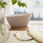 Natural Loofah Exfoliating Body Scrubber, Made with Eco-Friendly and Biodegradable Shower Luffa Sponge, Bath Shower Loofah Sponge for Women and Men, for Face and Body