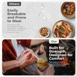 100% Compostable cutlery knives forks spoons 150 Large Disposable Biodegradable Compostable Utensils Durable HeavyDuty Silverware heat resistant alternative to plastic with convenient tray 150pc 7inch