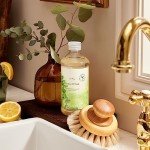 Thymes Dishwashing Liquid Soap - Eco Friendly Dish Soap Liquid for Dish Washing - Kitchen House Essentials (Eucalyptus, 16 fl oz)