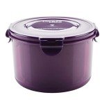 Lock & Lock ECO Food Storage Airtight Container Set with Lids, BPA Free, Round, 6 Piece, Assorted Colors